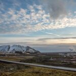 Stonetree Creative - Geothermal power plant in Iceland at sunset