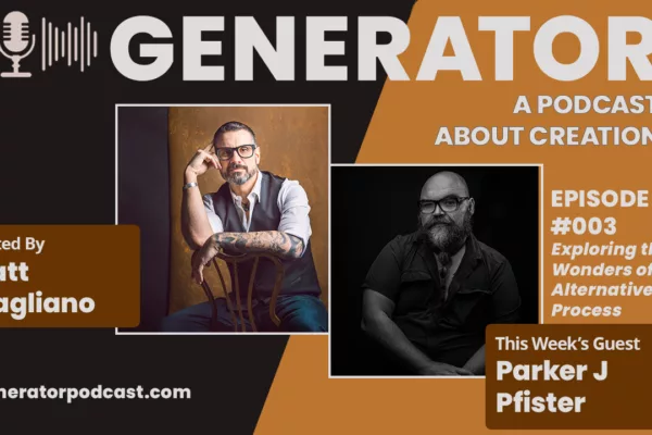 generator podcast hero image of parker pfister episode