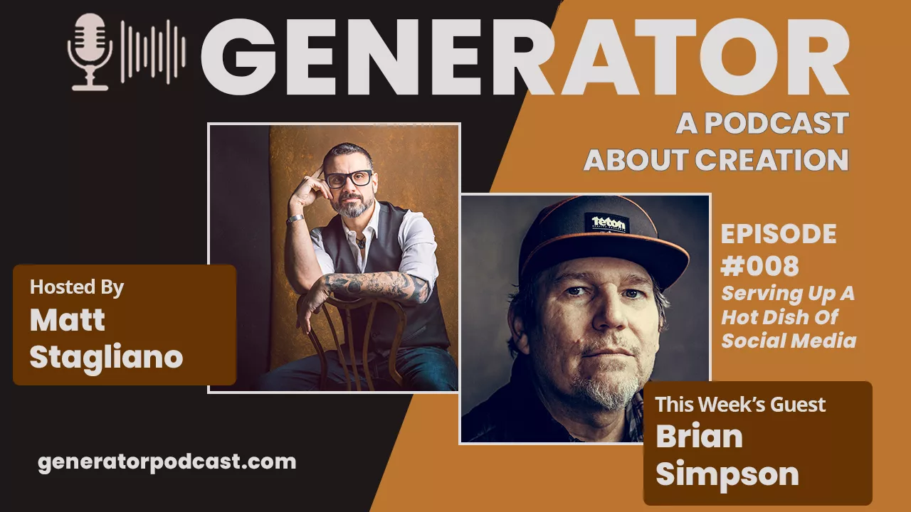 Generator podcast episode 006 with Brian Simpson