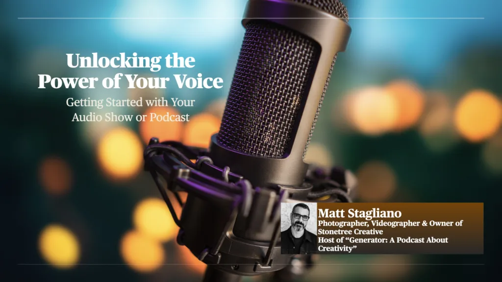 unlocking the power of your voice podcast course hero image