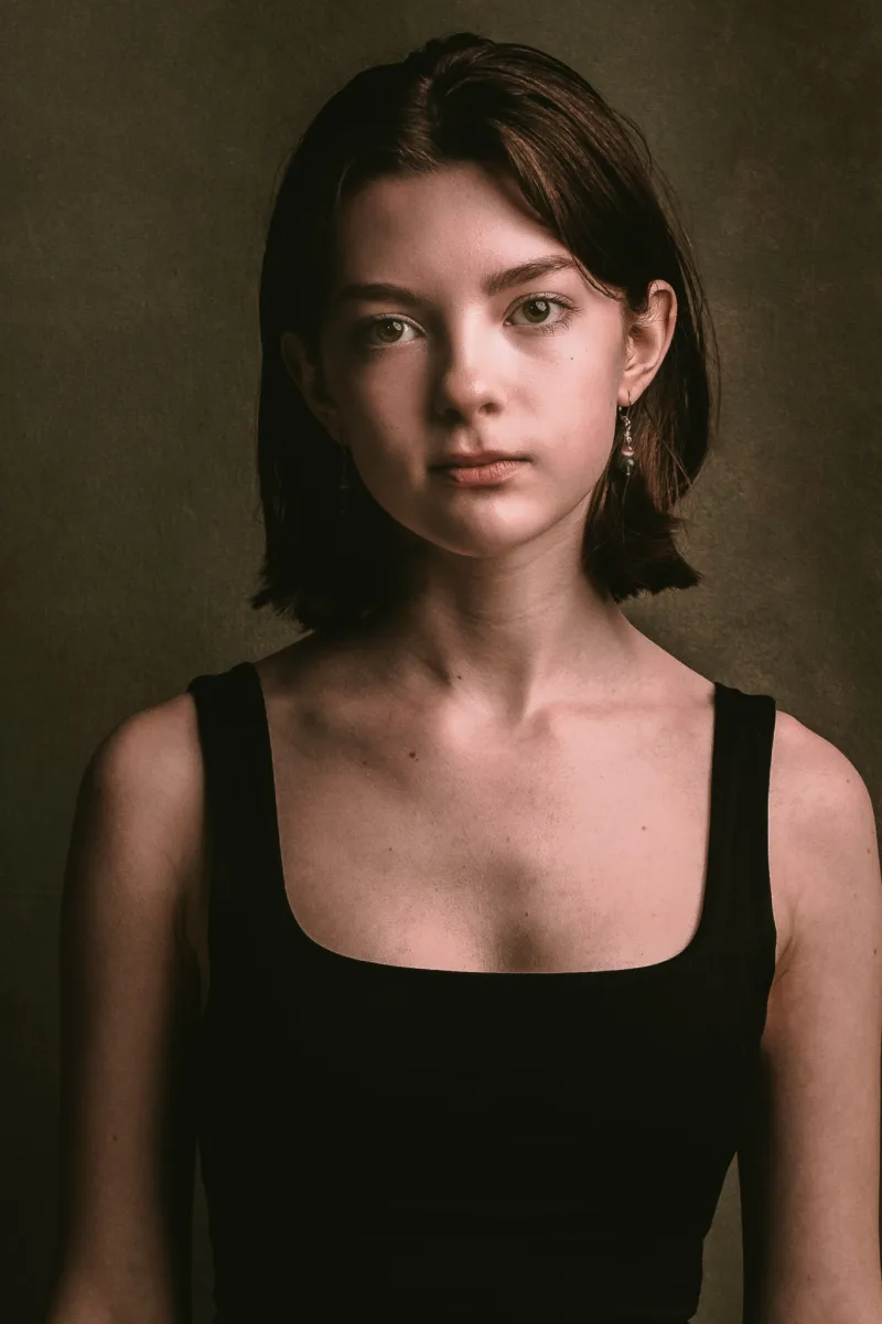teen girl portrait